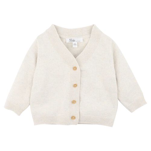 B&eacute;b&eacute; Brady Cotton Marl Cardigan